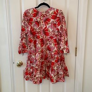 Zara floral dress